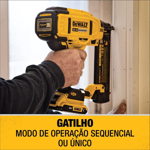 Clavadora Inalámbrica Dewalt 20v Max*, 18 Ga
