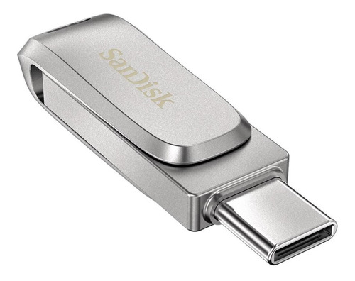 Pendrive Usb Y Tipo C Sandisk Ultra Luxe Dual Drive 256gb