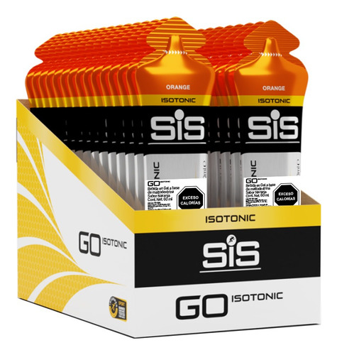 Science In Sport Sis Gel Go Isotonic - 30 Pz Sabor Naranja