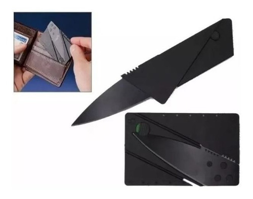 Navaja Militar Tarjeta Credito Cardsharp Supervivencia Pesca