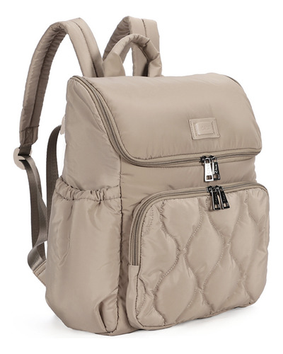 Mochila Maternal Nappy Beige Calu