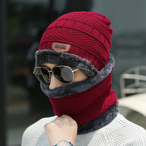 Gorro De Punto De Invierno Más Gorro De Lana Cálido De Lana