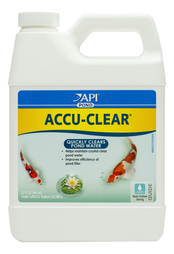 Api Pond Accu-clear - Clarificador De Agua Para Estanque, Bo