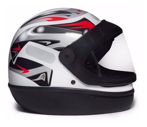Capacete San Marino Grafic Moto Integral Fechado Todas Cores Cor Branco Tamanho do capacete 56