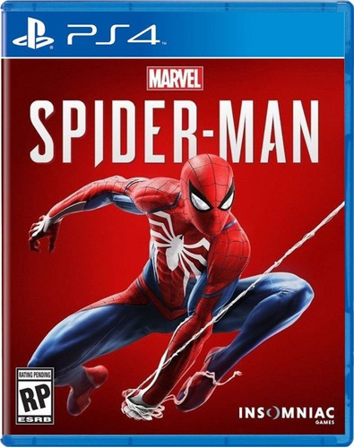 Marvel Spider Man Homem Aranha Ps4 Novo Mídia Física +brinde