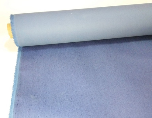 Tela Para Encuadernación Color Azul De 1m De Ancho X 4m.