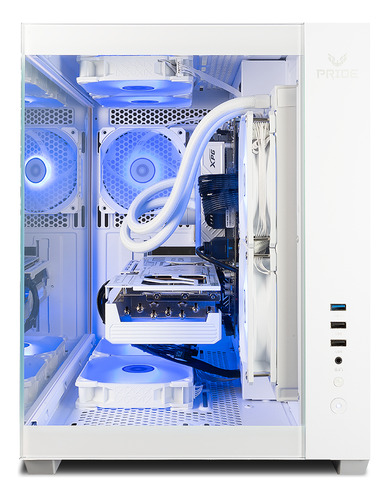 Pc Pride Gaming Factor White R7 5700x Rx9070xt 32gb 1tb Ssd Capacidad De Memoria Ram 32 Gb Capacidad Del Disco 1 Tb Tarjeta Gráfica Rx 9070 Xt