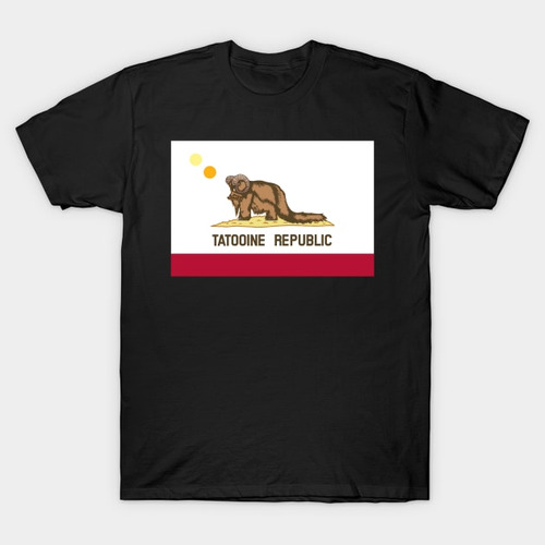 Remera Con Bandera De La Repblica De Tatooine