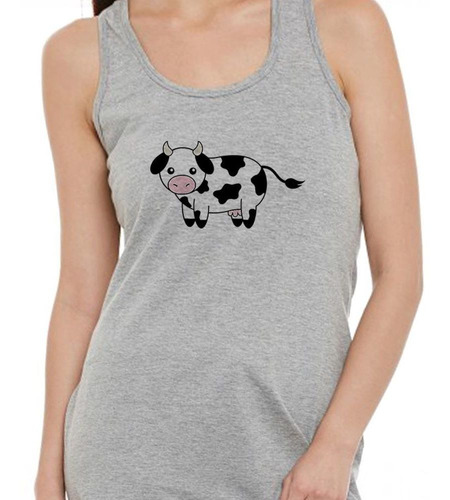 Musculosa Vaca Infantil Dibujo M1