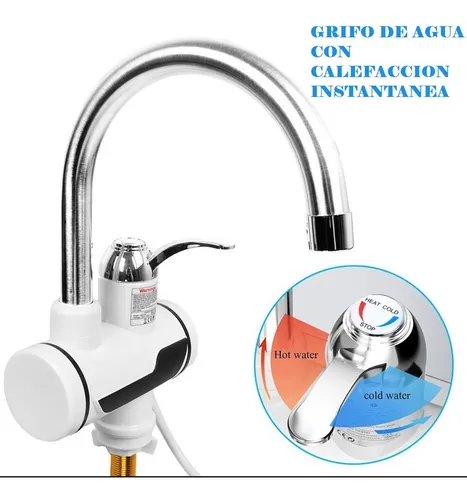 Calentadora De Agua Lavaplatos Llave Agua Caliente Eléctrico