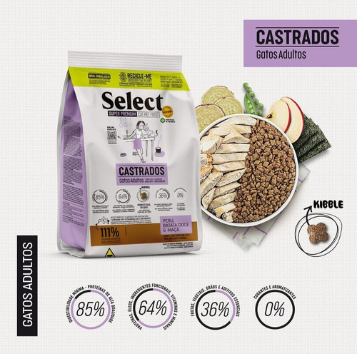Select Gato Castrado 1,5 Kg