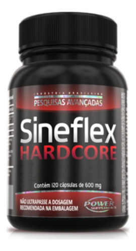 Sineflex Hardcore Super Thermo 120 Caps - Power Supplements