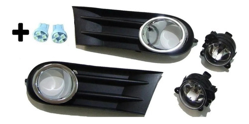 Kit Completo Faros Niebla Vw Gol Saveiro 2008-2012 +regalo