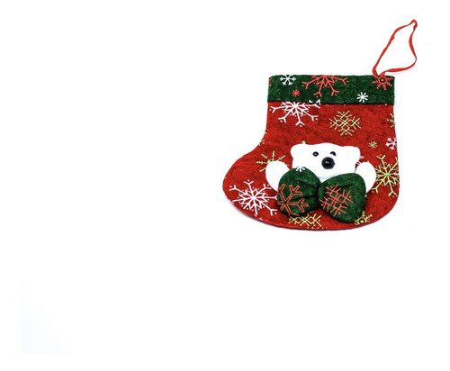 Paquete De 6 Adornos Colgantes Navideños Decorar Arbol Puert