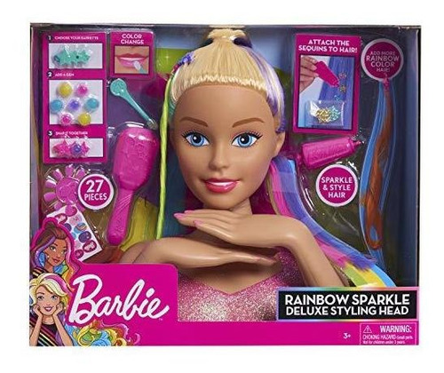 Barbie Deluxe Arcoiris Estilo Cabeza-rubia