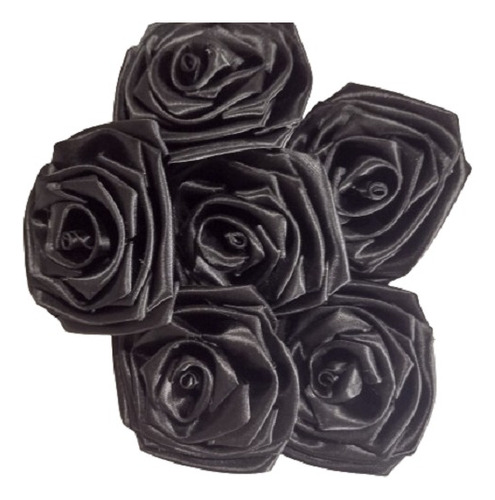 Flores De Tela Rosas 11cm - 10 Unidades, Marca Okasiones