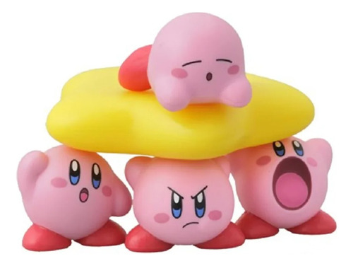 Set De 10 Figuras De Acción De Kirby Star, Adorables Figuras
