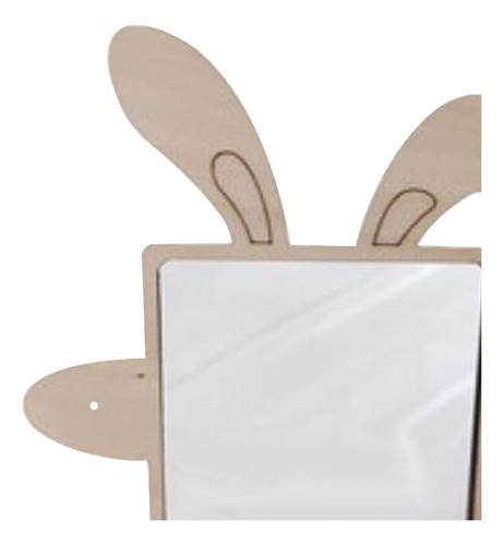 2 Tablero Sensorial De Madera Para Habilidades Espejo Conejo