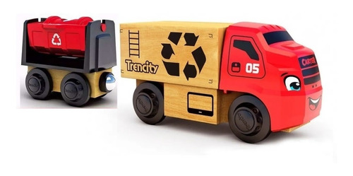 Combo Trencity Camion + Vagon De Carga Original Lloretoys