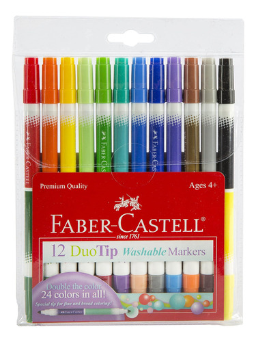 Marcadores Faber-castell Set 12 U Multi1