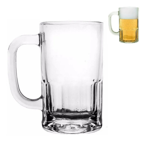 Chopp Durax Jarro Cervecero Vaso Roma 473 Cc Capacidad.