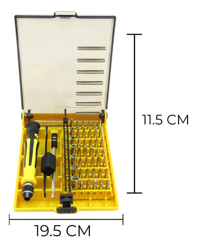 Juego De Desarmadores Profesional Jm-6089 , 45 En 1