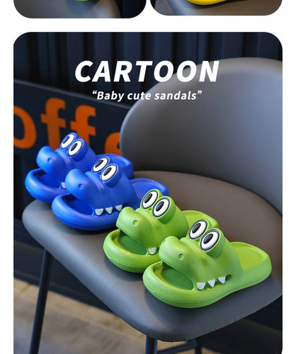 Lindas Pantuflas De Cocodrilo Para Padres E Hijos.