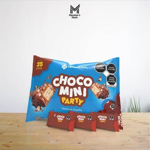 Choco Mini Party Members Mark Chocolate Con Caramelo 500g