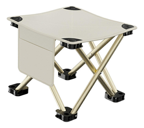 Dobrando As Fezes De Camping Mini 28cmx28cmx23cm Branco