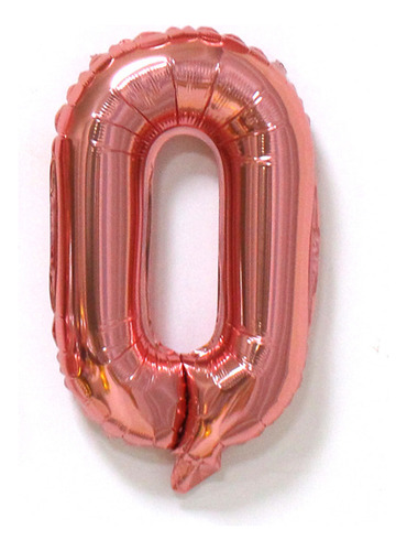 Decoración De Globos Con Números De Oro Rosa De 40 Pulgadas