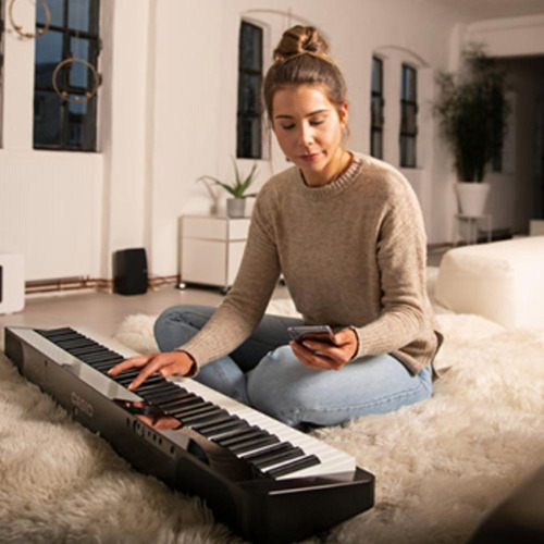 Imagem 2 de 8 de Piano Casio Privia Digital Preto Bluetooth Px-s1000bkc2-br