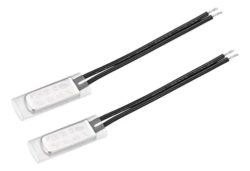 Termostato KSD9700 70°C - 5 Piezas, Normalmente Cerrado, 250V 5A, Para Motores De Aire Acondicionado Y Electrodomésticos