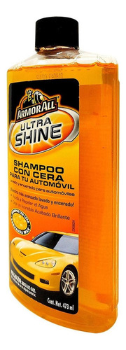 Shampoo Con Cera Armor All Limpieza Autos Camión Moto 473ml
