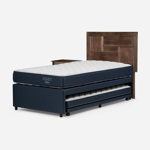 Diván Cama Upline 1,5 Plazas Con Muebles Dolce