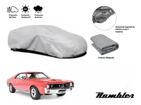 Cubierta Funda Cubreauto Afelpada Rambler 1980-1981