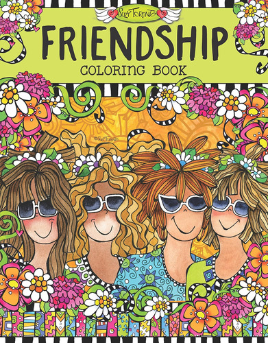 Libro: Friendship Coloring Book (design Originals) 32 Zany D