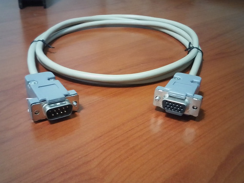 Cable Adaptador Vga De Doble Vía Db9 Macho A Hd 15 Hembra