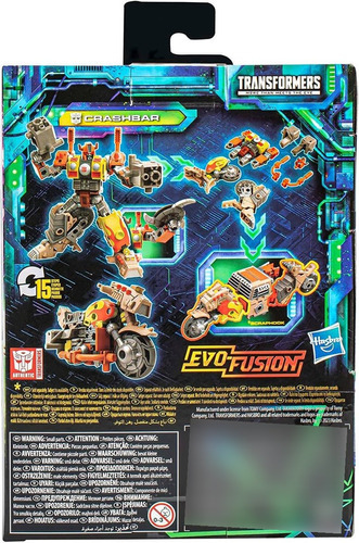 Barra de choque Transformers Legacy Evolution Deluxe de 14 cm Hasbro