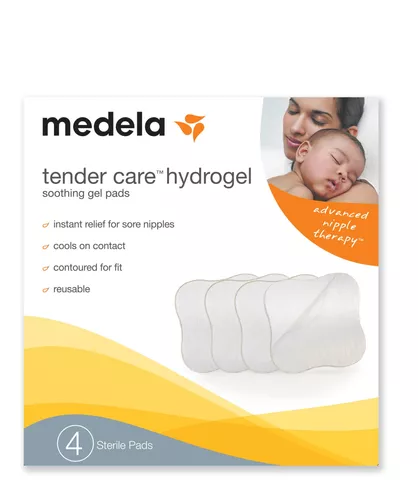 Medela Tender Care Hydrogel Pads Soothing Gel 4 Pk Advanced Nipple Therapy  09/23