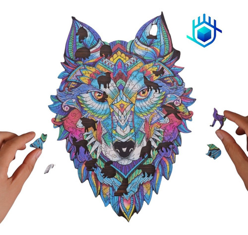 Imagen 8 de 10 de Rompecabezas 3d Madera Grande A3 Niños Regalo Animales