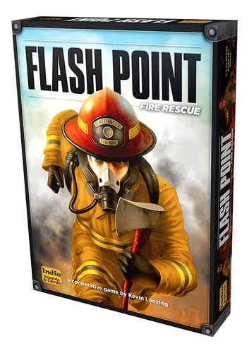 Flash Point 2ª Ed.: Juego Cooperativo De Rescate Y Bomberos