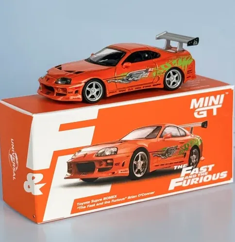 Mini Gt Toyota Supra Brian 2026 Fast & Furious Bomex | MercadoLivre