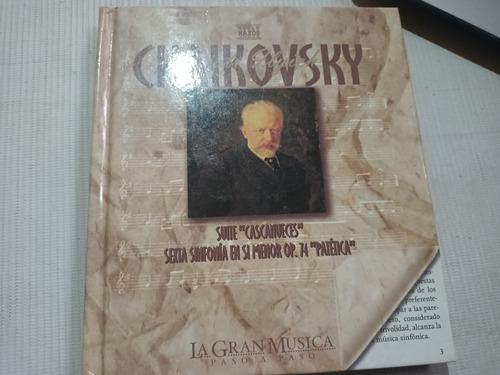 Libro Chaikovsky  La Gran Música Paso A Paso + Cd