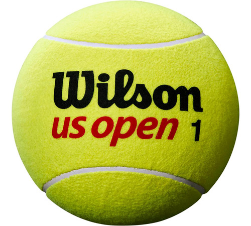 Pelota De Tenis Wilson Jumbo Desinflada, Color Amarillo