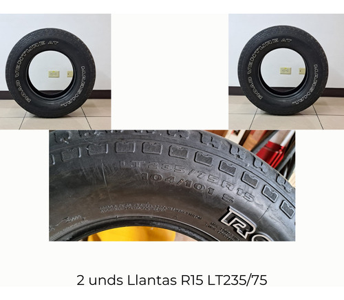 Llantas R15 Lt235/75