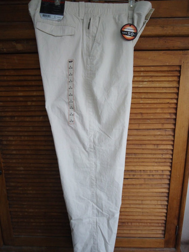 Pesca Campismo Pantalon Weatherproof Talla L Hombre Algodón