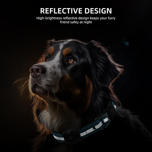 Airtag - Collar De Perro, Resistente Al Agua Ip68, Soporte P