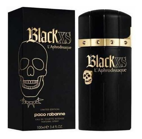 Perfume Paco Rabbane Black Xs Hombre 100 Ml