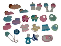 Comprar Apliques En Masa Flexible,baby Shower, Bautizo, Otros