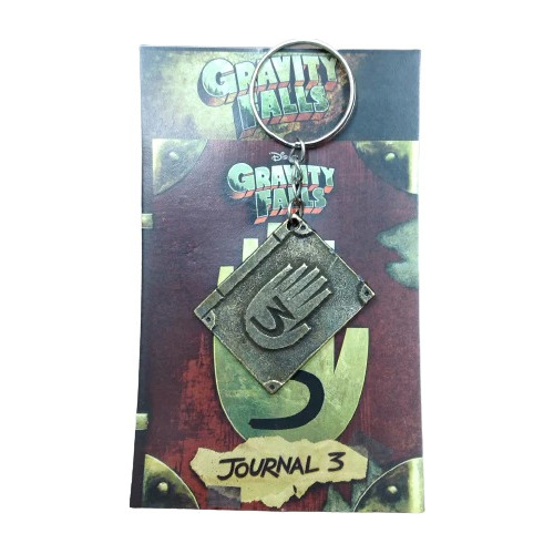 Gravity Falls - Journal 3 (colgante O Llavero) Dipper Mabel